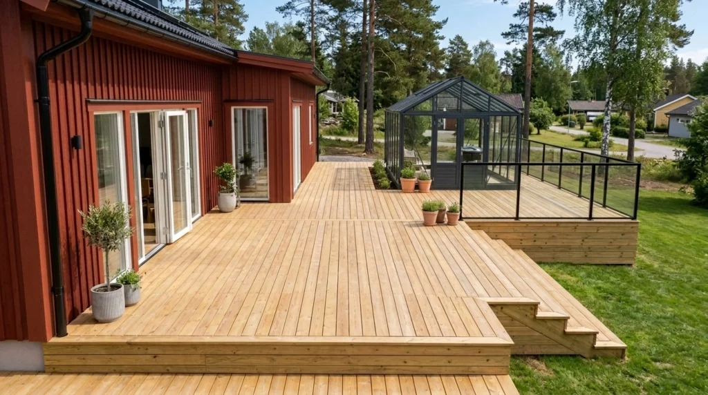 bygga altan vendelsö