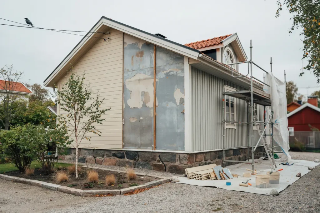renovera fasaden r tt guide till materialval underarbete och kostnad f r villa och brf
